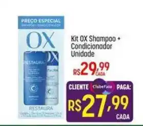 Muffato Kit ox shampoo + condicionador oferta