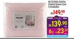 Muffato Kit Fato Colcha Chamb Queen Com 3 Unidades oferta