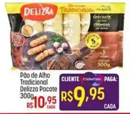 Muffato Pão de Alho Tradicional Delizza Pacote oferta