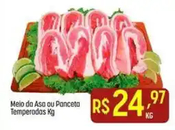 Muffato Meio da Asa ou Panceta Temperadas Kg oferta