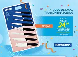 Lojas Cem Jogo de facas tramontina plenus oferta