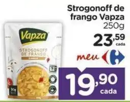 Carrefour Strogonoff de frango Vapza oferta