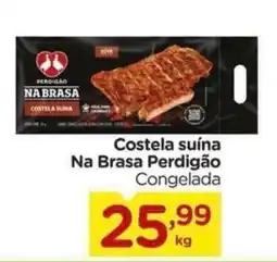 Carrefour Costela suína na brasa perdigão congelada oferta