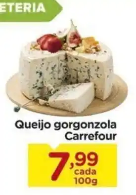 Carrefour Queijo gorgonzola Carrefour oferta