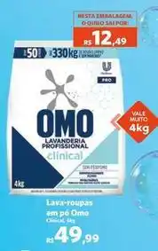 Sam's Club Omo - lava-roupas em pó oferta