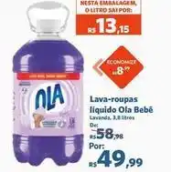 Sam's Club Meu bebê - lava-roupas líquido oferta