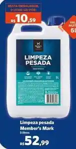 Sam's Club Member's mark - limpeza pesada oferta