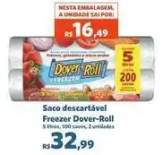 Sam's Club Dover roll - saco descartável freezer oferta