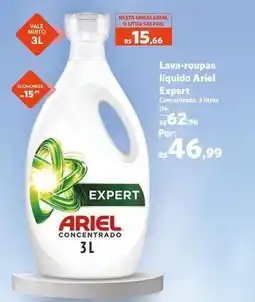 Sam's Club Ariel - lava-roupas líquido expert oferta