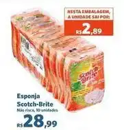Sam's Club Scotch brite - esponja oferta