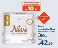 Sam's Club Neve - lenço umedecido oferta