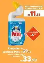 Sam's Club Pato - limpador sanitário oferta