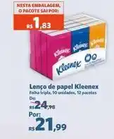 Sam's Club Kleenex - lenço de papel oferta