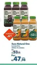 Sam's Club Natural one - suco oferta
