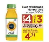 Carrefour Natural one - suco refrigerado oferta