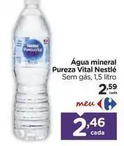 Carrefour Pureza - água mineral oferta