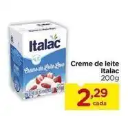 Carrefour Italac - creme de leite oferta