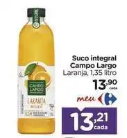 Carrefour Campo largo - suco integral oferta