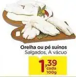 Carrefour Orelha ou pé pé suínos oferta