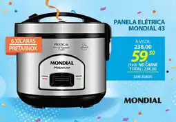 Lojas Cem Panela elétrica mondial 43 oferta