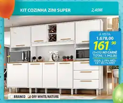 Lojas Cem Kit cozinha zini super oferta