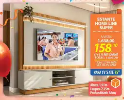 Lojas Cem Estante home line super oferta