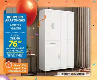 Lojas Cem Roupeiro arapongas oferta