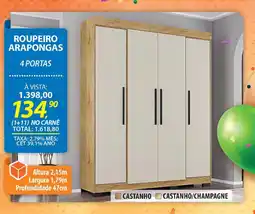 Lojas Cem Roupeiro arapongas oferta