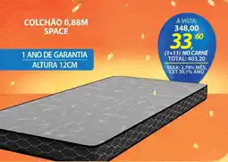 Lojas Cem Colchão 0,88m space oferta