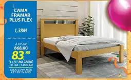 Lojas Cem Cama framar plus flex oferta