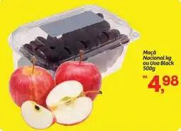 Fort Atacadista Maçã Nacional ou Uva Black oferta