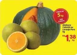 Fort Atacadista Abóbora Cabotia ou Laranja Pera oferta