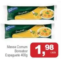 Mineirão Atacarejo Massa Comum Bonsabor Espaguete oferta