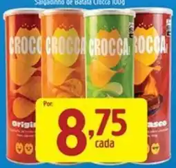 Supermercados Guanabara Salgadinho de Batata Crocca oferta