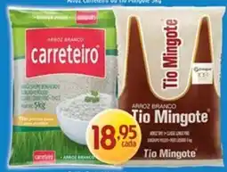 Supermercados Guanabara arroz branco tio mingote oferta