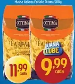 Supermercados Guanabara Massa italiana farfalle ottima oferta