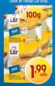 Supermercados Guanabara Steak de Frango Lar oferta