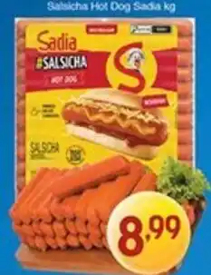 Supermercados Guanabara Salsicha Hot Dog Sadia oferta