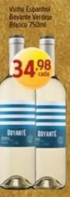 Supermercados Guanabara Vinho Espanhol Boyante Verdejo Branco oferta
