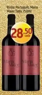 Supermercados Guanabara Vinho Português Maria Maier Tinto oferta