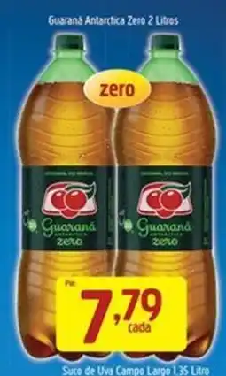Supermercados Guanabara Guaraná Antarctica zero oferta