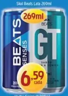 Supermercados Guanabara Skol Beats Lata oferta