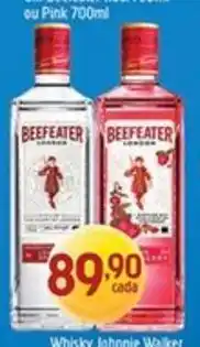Supermercados Guanabara Beefeater ou Pink 700ml oferta