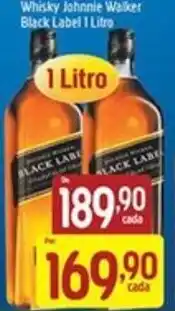 Supermercados Guanabara Whisky Johnnie Walker Black Label oferta