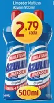 Supermercados Guanabara Limpador multiuso azulim oferta