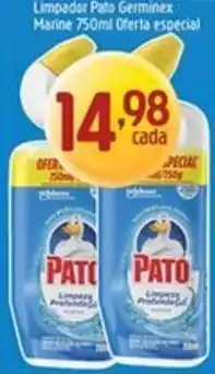 Supermercados Guanabara Limpador Pato Germinex Marine oferta