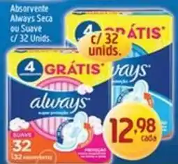 Supermercados Guanabara Always proteção suave oferta