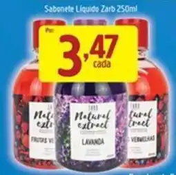 Supermercados Guanabara Sabonete liquido zarb oferta