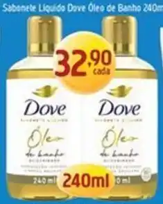 Supermercados Guanabara Sabonete liquido dove oleo de banho oferta