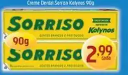 Supermercados Guanabara Creme dental sorriso kolynes oferta